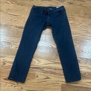 Adam Dark Blue Straight Men's Jeans